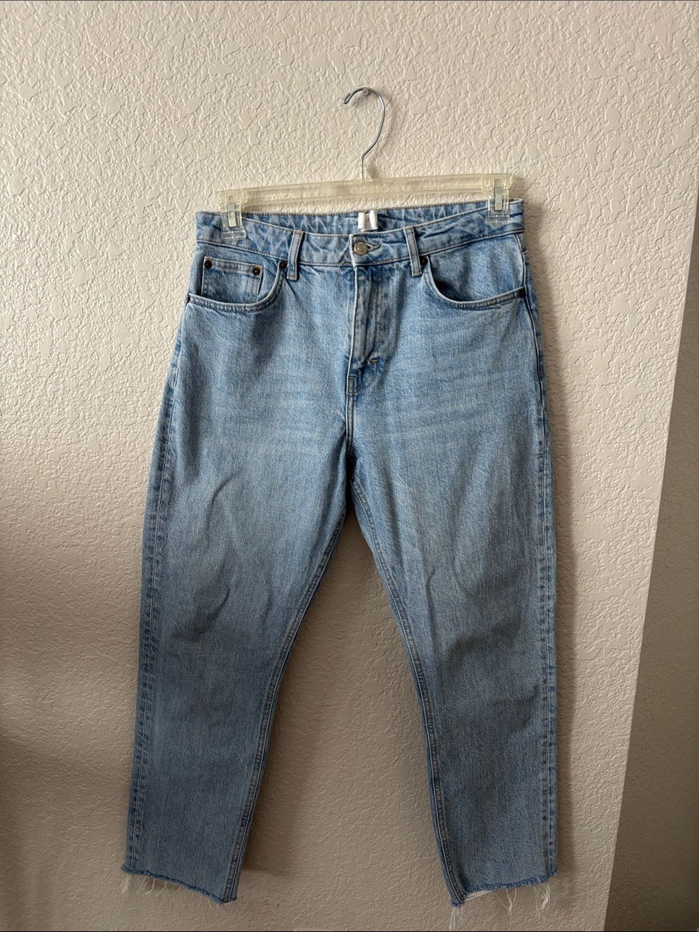 Topshop Light Blue Relaxed Straight Women’s Jeans SIZE 29